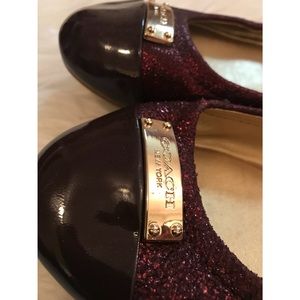 Coach Darsi Ballet Flats - Wine - 9